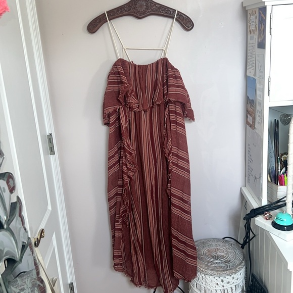 Free People Hooked on a Feeling Midi Dress - Picture 2 of 3
